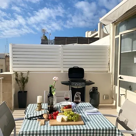 Cosy Penthouse With Bbq * 슬리에마